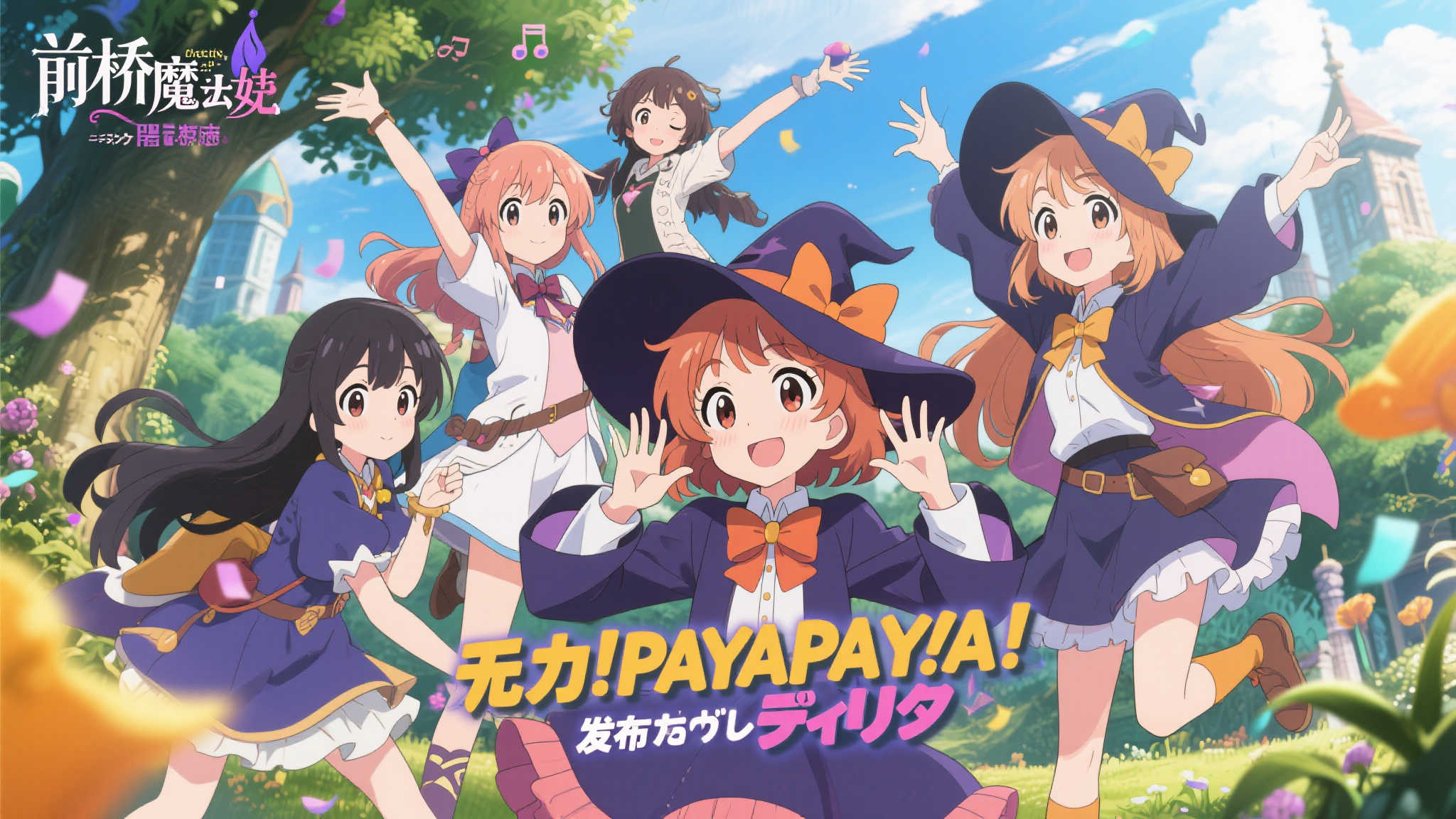 《前桥魔女》推出插曲「无敌☆PAYAPAYA」全新音乐视频 《前桥魔女》作为近年来备受瞩目的アニメ作